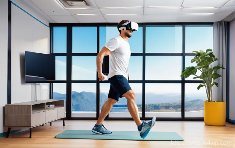가상현실 재활치료의 환자 맞춤형 접근 - **Prompt 1: Immersive Neurological VR Rehabilitation Session**
    A female patient in her late 50s,...